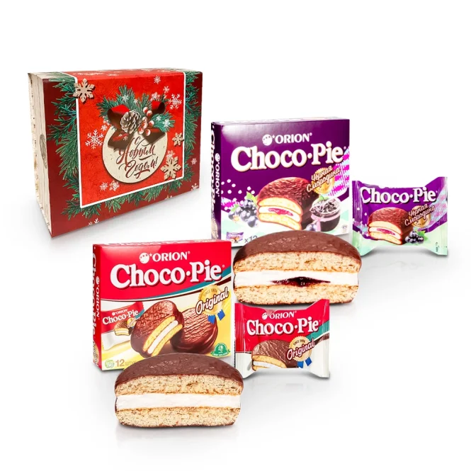 Geschenkset - Neujahr Choco Pie 1, 720 g
