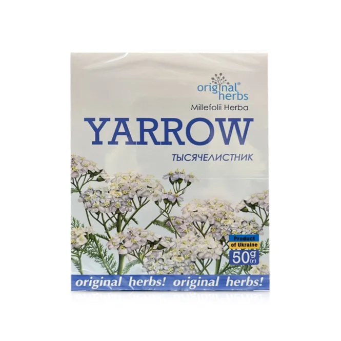 Schafgarbenkraut (Tysjatschelistnik), Original Herbs, 50 g