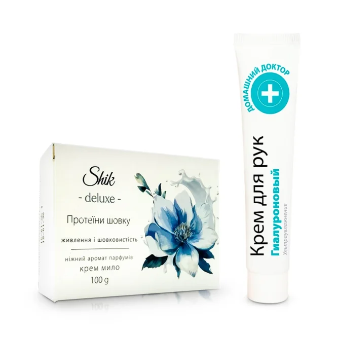 Handpflegeset - Pflege und Feuchtigkeitspflege, Seife + Creme