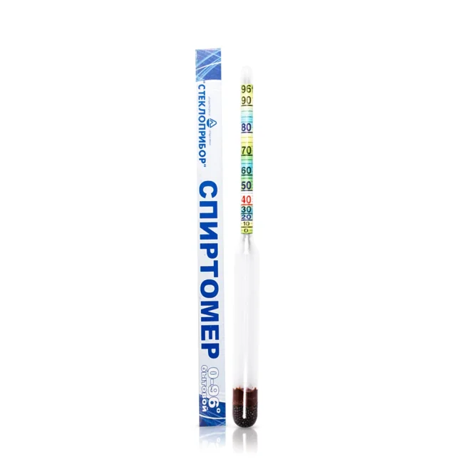 Spirtometer, Glas, 0 - 96°