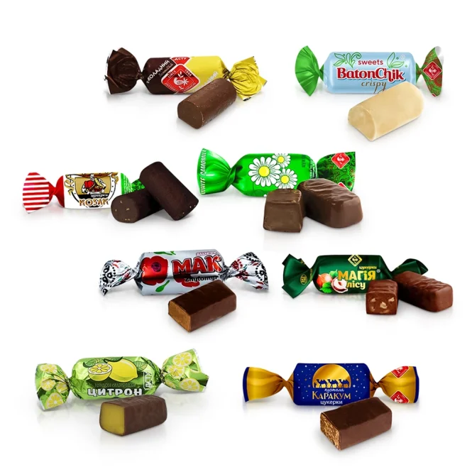 Набор конфет - Магия, ЖЛ, 8 сортов, 1 кг