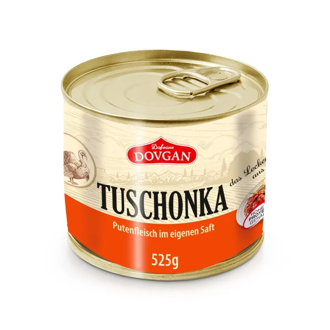 Eingelegtes Fleisch - Dovgan, Puten 525 g