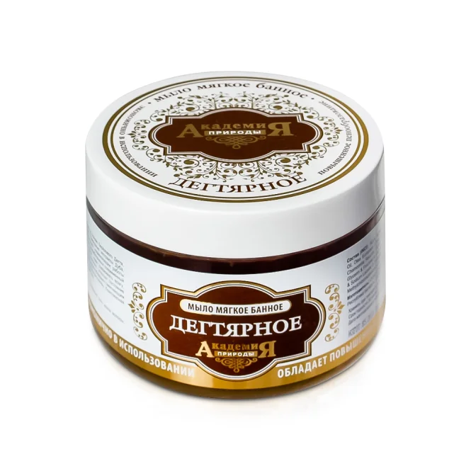 Weiche Badeseife - Degtjarnoje, Academie der Natur, Modum, 500 g