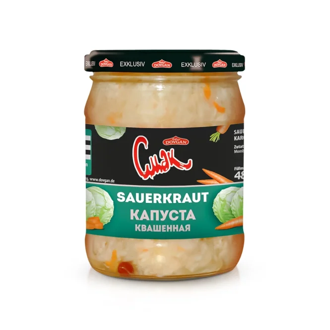 Sauerkraut mit Moosbeeren, Dovgan, 480 g