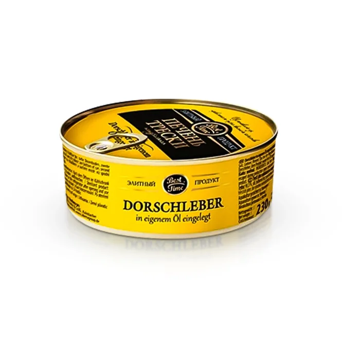 Dorschleber in eigenem Öl, Best Time, 230 g