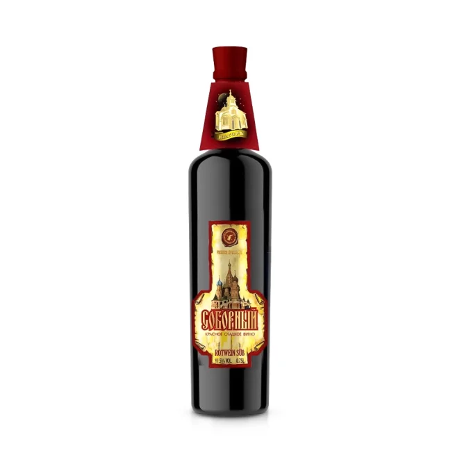 Rotwein - Kagor Soborny, lieblich, aus Moldawien, 11,5 %, 0,75 L
