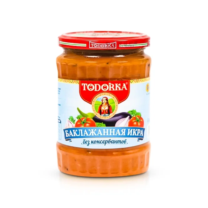 Икра баклажанная, Тодорка, 560 г