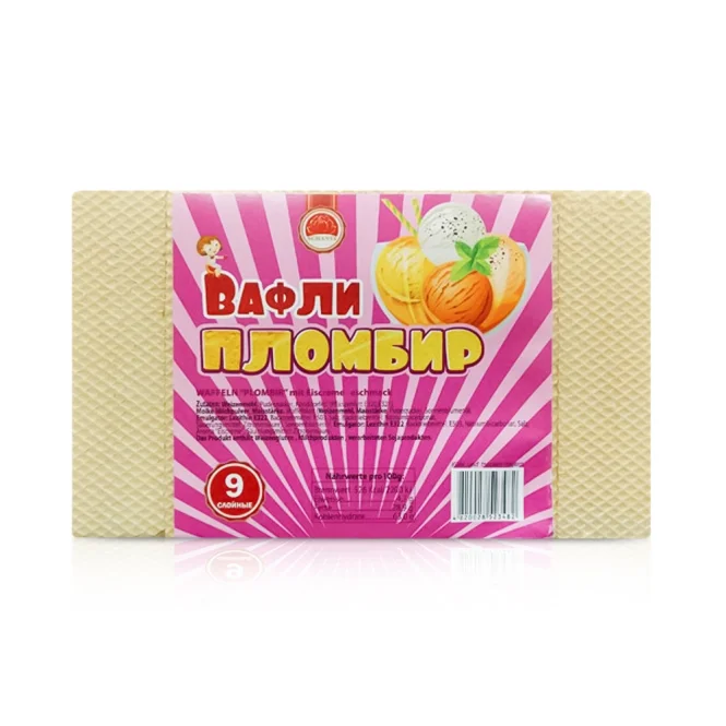 Waffeln mit Plombiraroma, 300 g