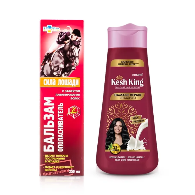 Haarset - Regenerierend, Shampoo + Spülbalsam