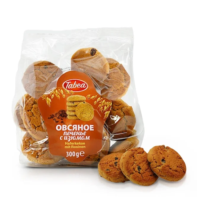 Haferkekse mit Rosinen, Tabea, 300 g