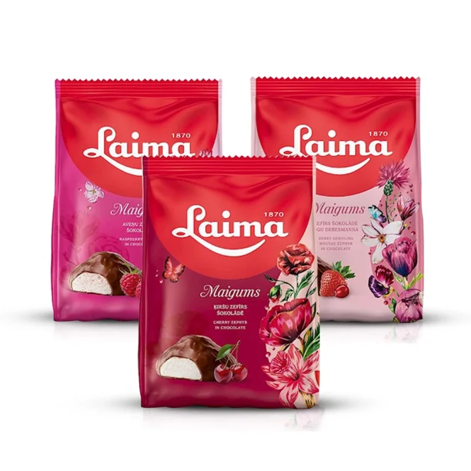  Sefir in Schokoglasur Set, Laima, 3 x 175 g