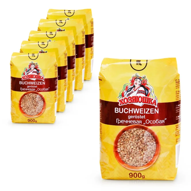 Buchweizen - Osobaja, Hosyaushka, 6 х 900 g