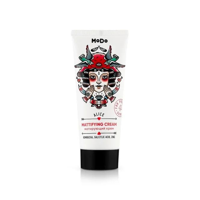 Крем для лица, с матирующим эффектом для проблемной кожи, Modo Alice, Modum, 50 г