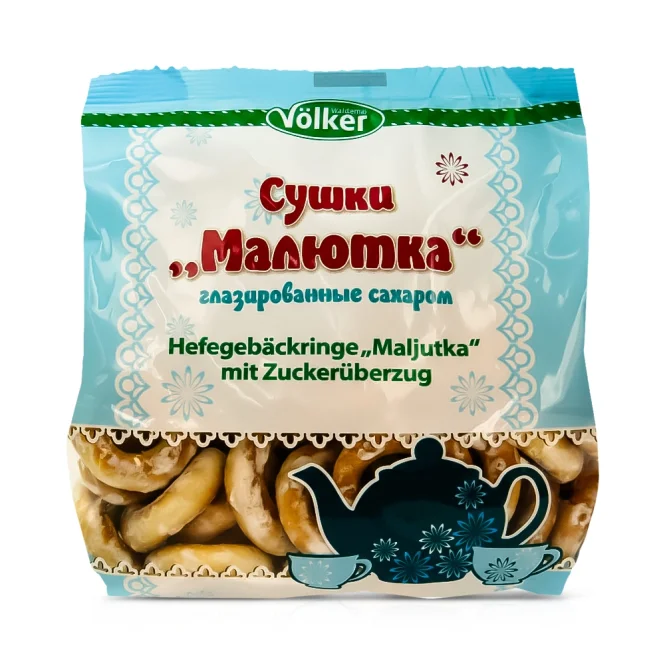 Сушки - Малютка, глазированные сахаром, 180 г