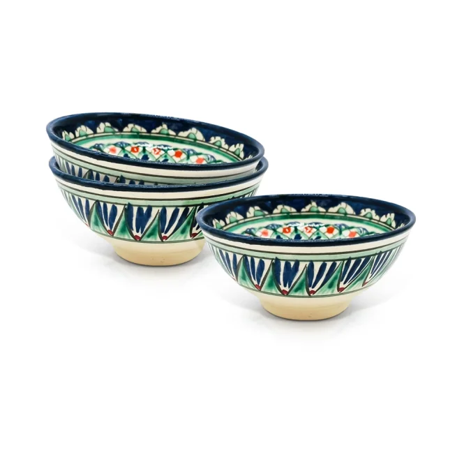  Schale Kosa Mechtob П10 - Risсhtan Keramik, 500 ml, Ø 15 cm х 3