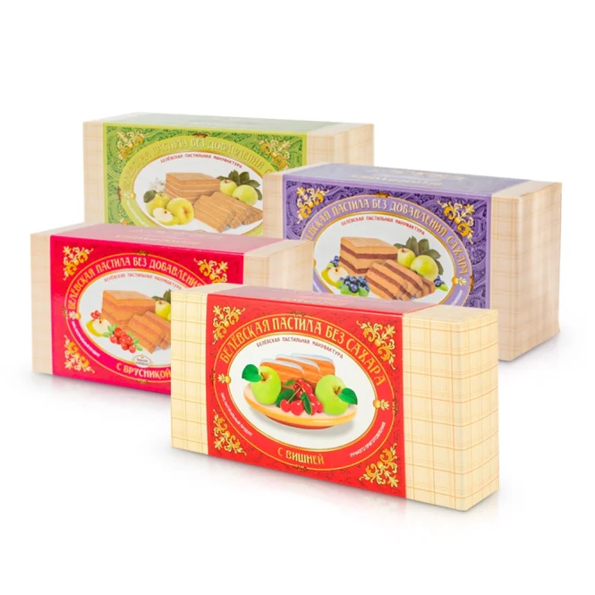 Набор белевской пастилы, 4 х 180 г