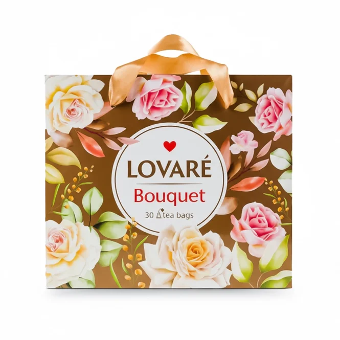Tee Set - Bouquet, 6 Sorten, Lovare, 52,5 g