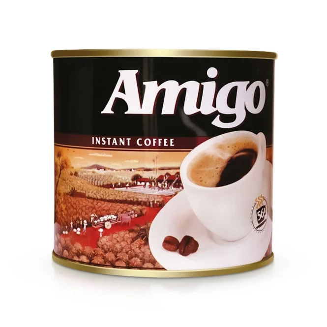 Растворимый кофе, в жестяной банке, Amigo, 50 г