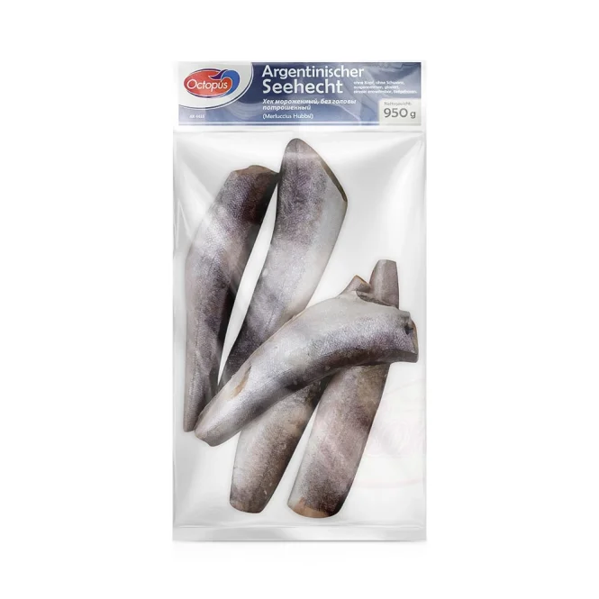 Хек, без головы, потрошенный, Octopus, 950 г