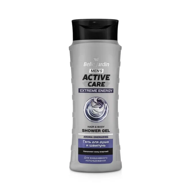 2-in-1 Duschgel-Shampoo für Männer - Extreme Energy, Belle Jardin, 420 ml