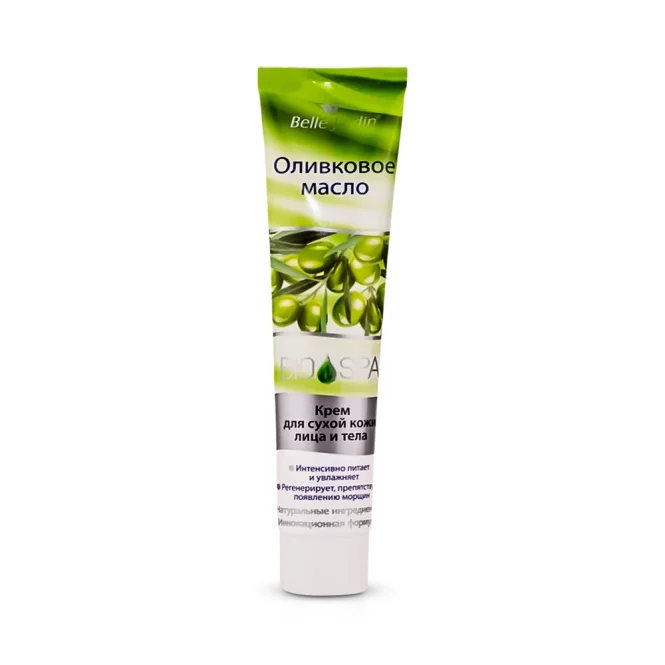 Gesichtscreme - Nährend, mit Olivenöl und D-Panthenol, Belle Jardin, 125 ml