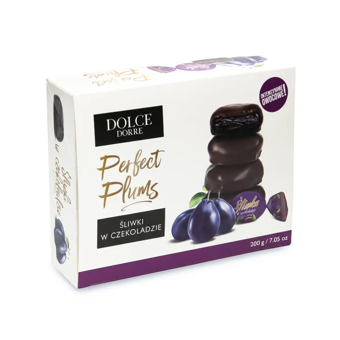 Konfekt - Pflaumen in Schokolade, 200 g