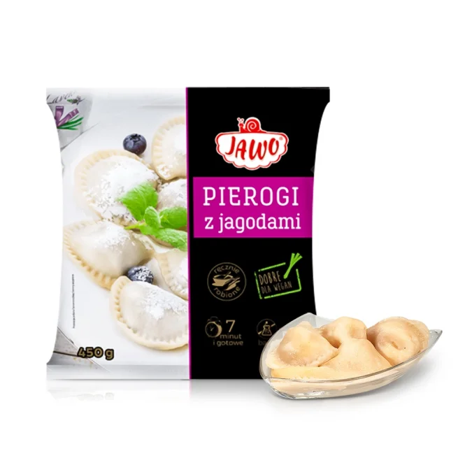 Вареники с черникой, Jawo, 450 г 