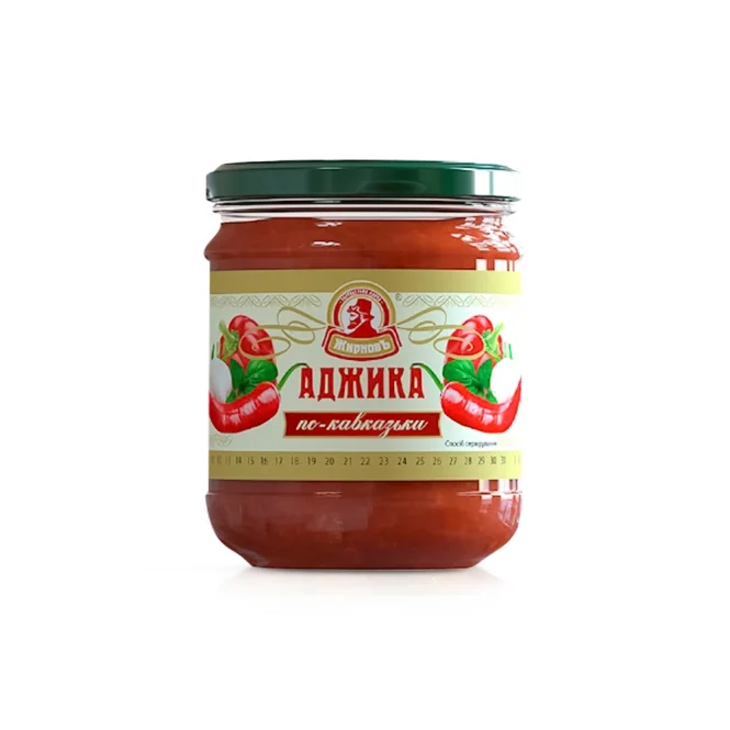 Аджика - По-Кавказски, Жирнов, 200 г