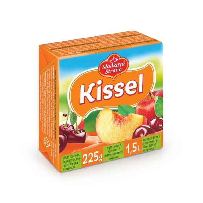 Dessertpulver mit Mehrfruchtgeschmack, Sladkaya Strana, 225 g