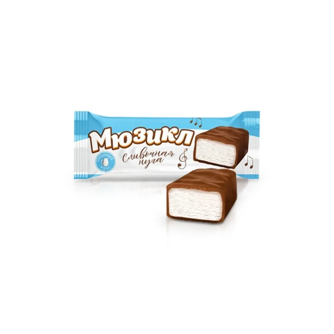 Schokokonfekt - Musikal, cremiges Nougat in Milchglasur, Nevskij Konditer, 300 g