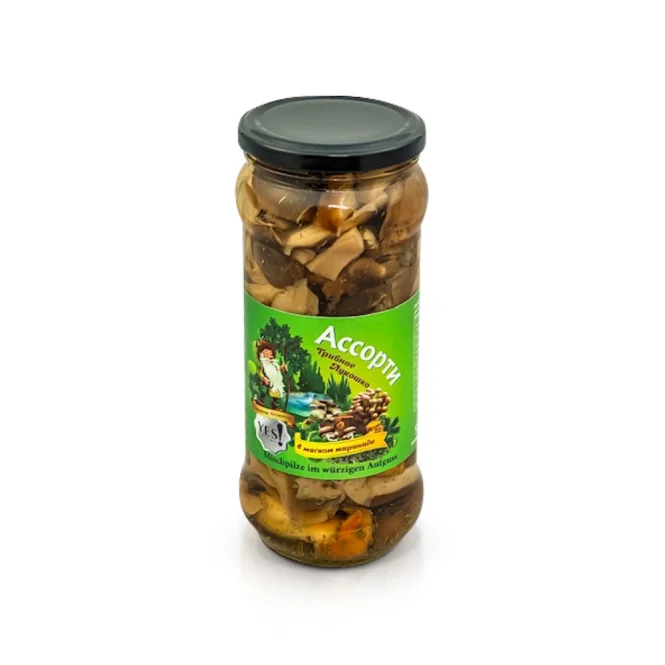 Mischpilze, im würzigen Ausguss, 530 g