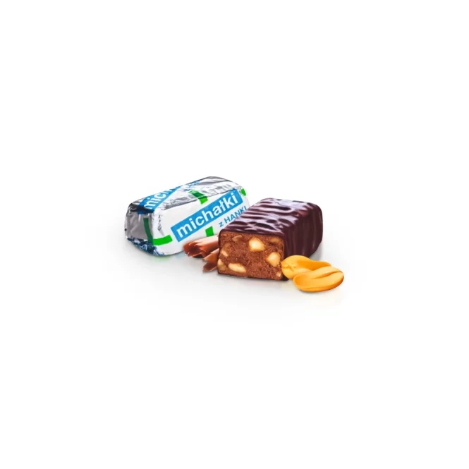 Schokokonfekt - Michalki, mit Erdnüssen, Sniezka, 300 g