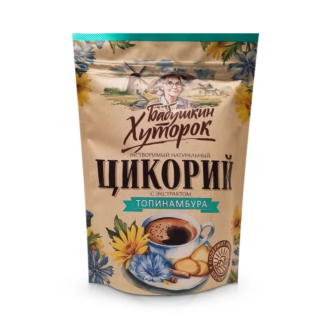 Zichorien-Pulver mit Topinambur, Zip-lock, 100g