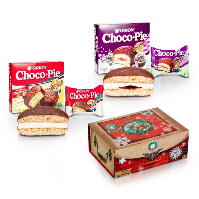 Geschenkset - Neujahr Choco Pie 1