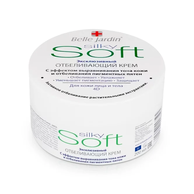 Gesichts- und Körpercreme - Aufhellend 4D, Belle Jardin, 200 ml