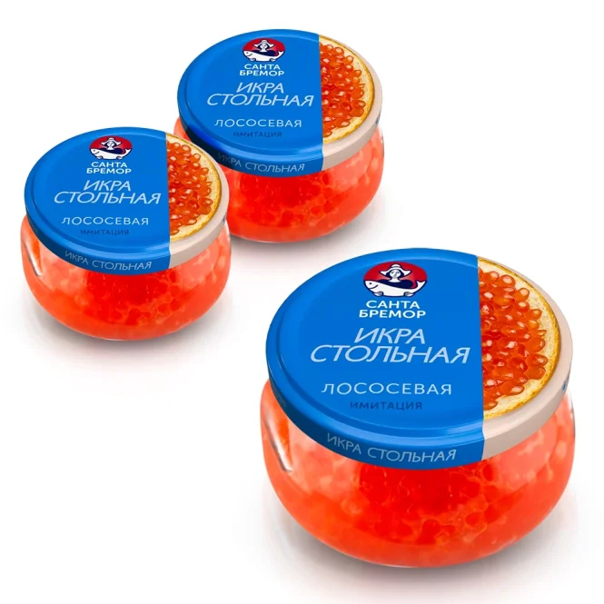 Roter Kaviar - Stolnaja, Imitation, Santa Bremor, 3 х 230 g