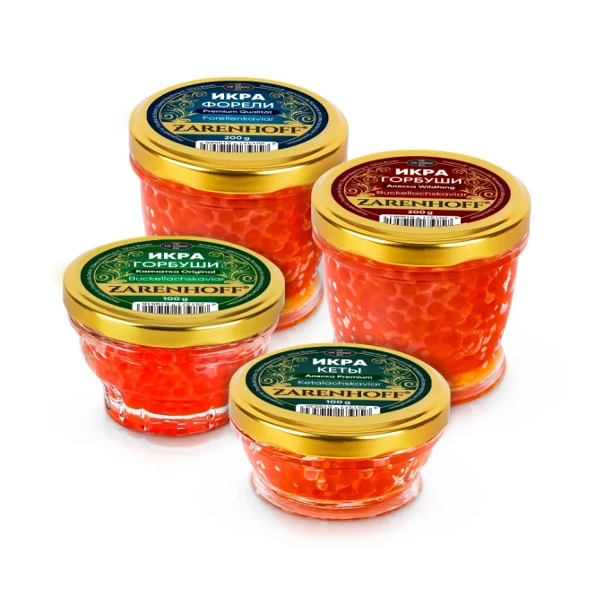 Roter Kaviar - Set Zarenhoff, 600 g