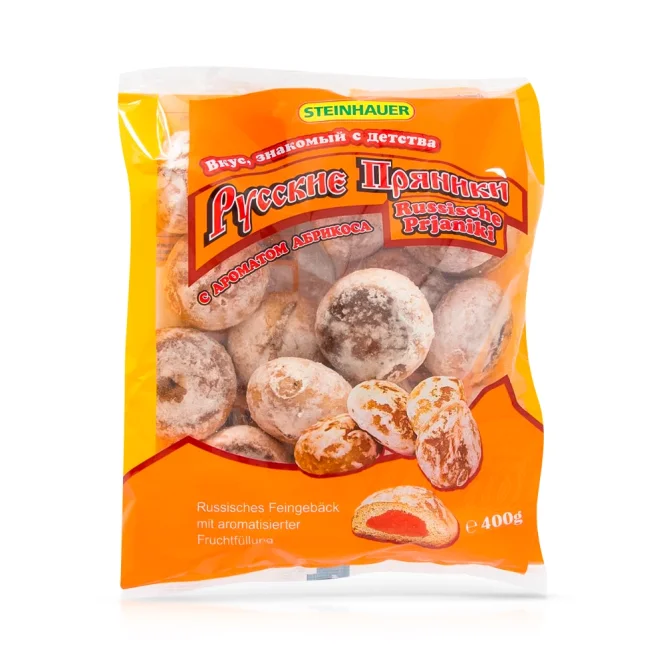 Feingebäck - Obstgarten, mit Aprikosefüllung, 400 g
