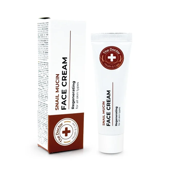 Regenerierende Gesichtscreme, mit Schneckenschleim, The Doctor, 30 ml