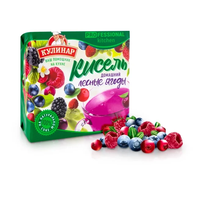 Dessertpulver mit Waldbeerengeschmack, Kulinar, 220 g