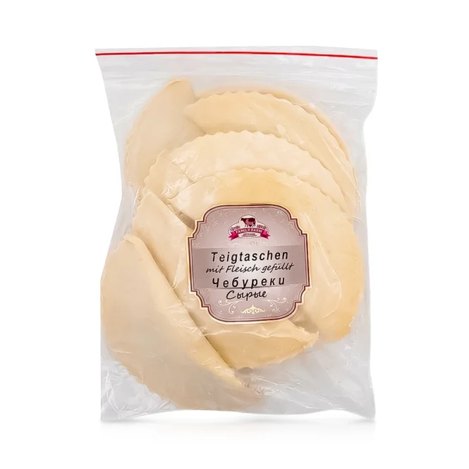 Tschebureki, Teigtaschen, mit Schweinefleisch, Family Farm, 600 g