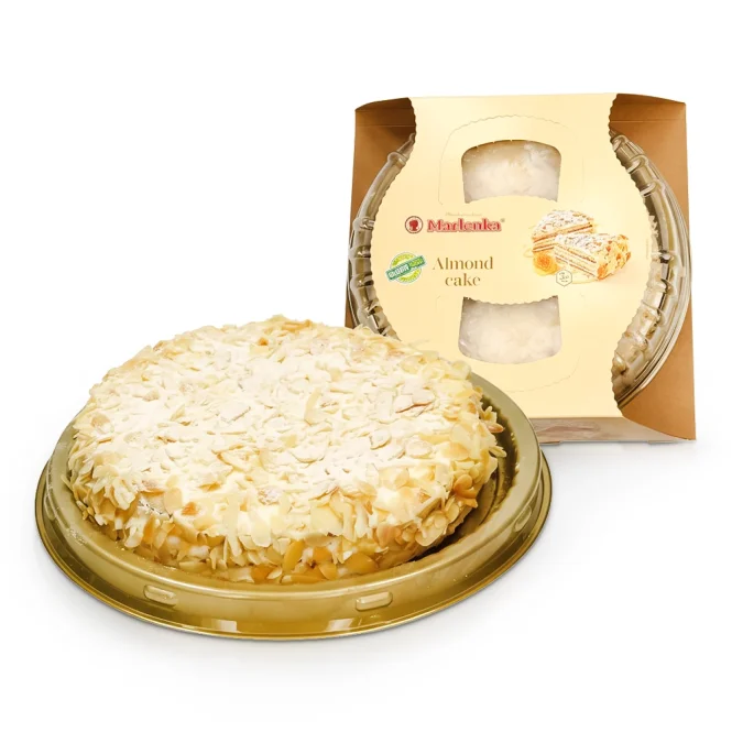 Mandeltorte mit Honig, glutenfreie, Marlenka, 600 g