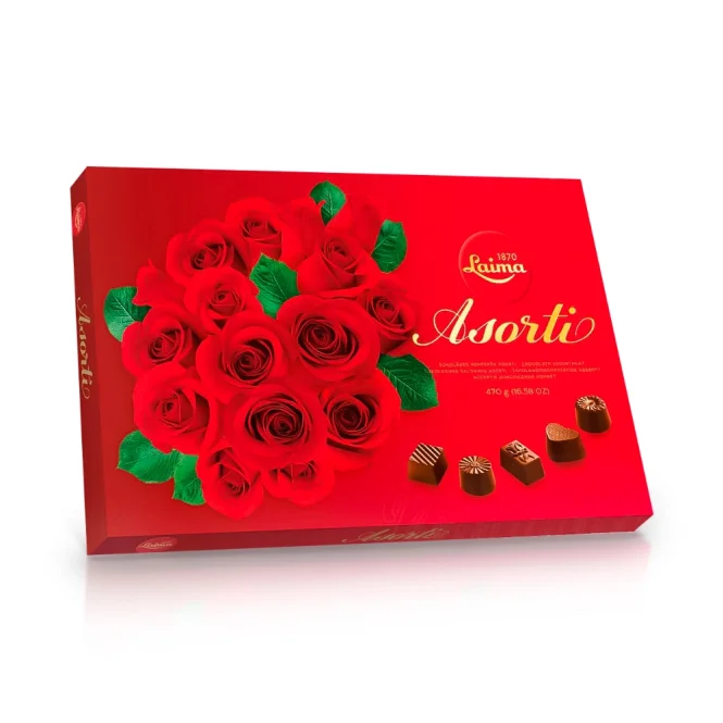 Pralinen Auslese - Rote Rosen, Laima, 470 g