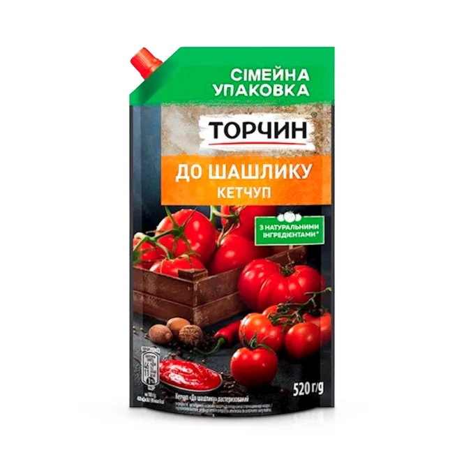 Tomaten Ketchup für Schaschlik - Tortschin, 520 g