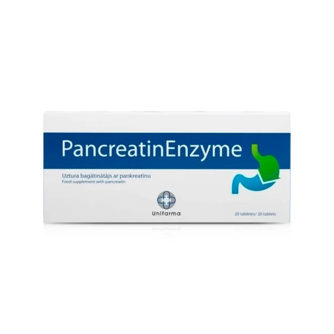 Pankreatin-Enzym, 20 Tabletten