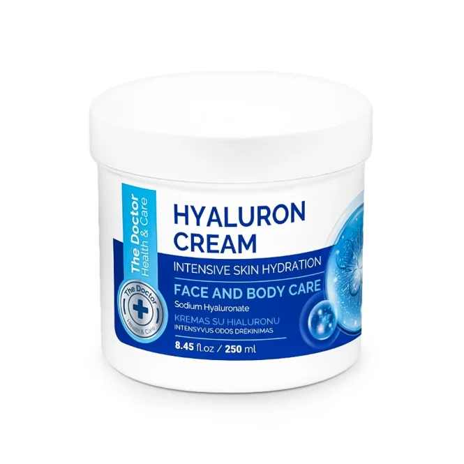 Creme - Hyaluron, feuchtigkeitsspendend, Health & Care, The Doctor, 250 ml