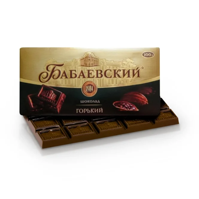 Bitterschokolade - Babaewskij, 75 g
