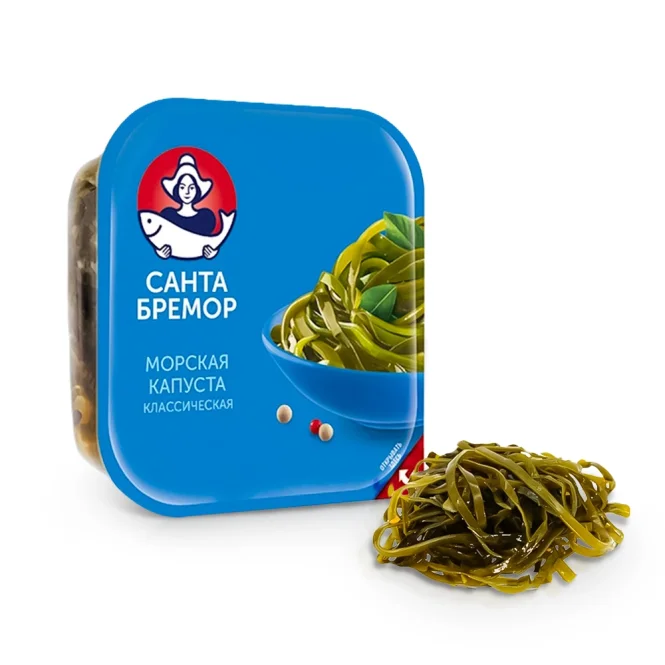 Meeresalgen - Klassisch, eingelegt, Santa Bremor, 200 g