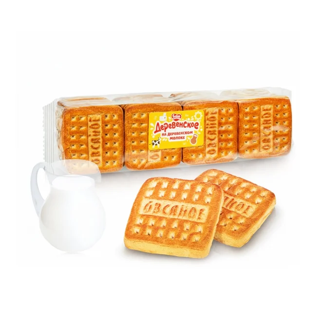 Kekse - Derevenskoye, mit gemahlenem Hafer, 355 g