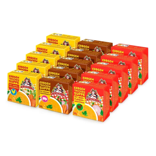 Erbsensuppe-Set, Hosyaushka, 15 х 160 g